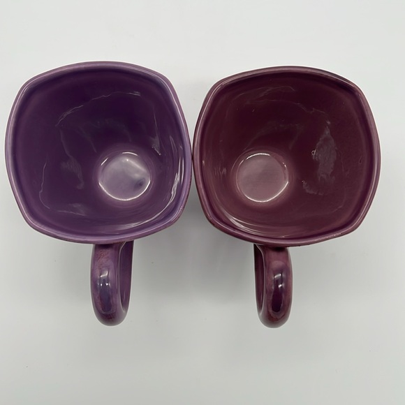 Neiman Marcus Ceramiche Toscane Distressed Mugs - Lavender & Purple (Set of 4) - Picture 12 of 16